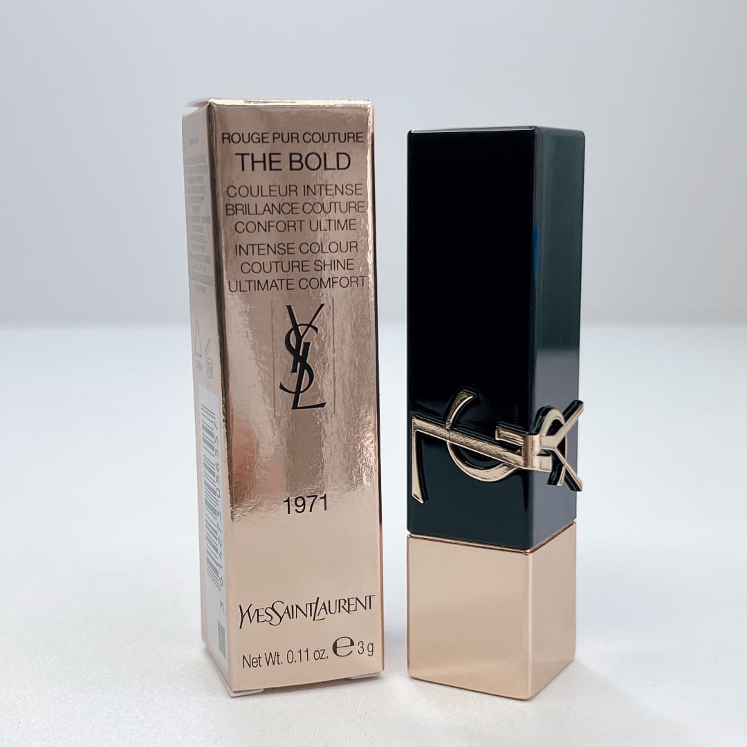 YSL Saint Laurent black gold square tube 3g, can be equipped with Chinese label Color number: 2-4-6-7-8-10-11-1971